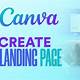 Canva Landing Page Template