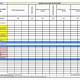 Capacity Chart Template