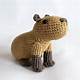 Capybara Crochet Free Pattern