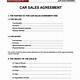 Car Dealer Purchase Agreement Form Pdf