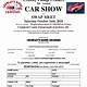 Car Show Registration Form