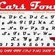 Cars Font Free