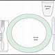 Casual Place Setting Template