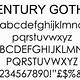 Century Gothic Free Font