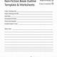 Chapter By Chapter Novel Outline Template