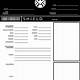 Character File Template