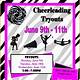 Cheer Tryout Flyer Template Free