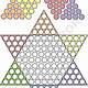 Chinese Checkers Board Template