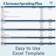 Christmas Budget Template Excel