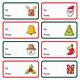 Christmas Label Templates Free Download