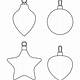 Christmas Ornaments Template