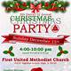 Christmas Party Flyer Template Word