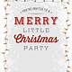 Christmas Party Invite Free Template