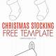 Christmas Stocking Templates Free Printables