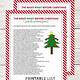 Christmas Story Left Right Game Printable