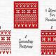 Christmas Sweater Pattern Svg Free