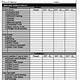 Church Balance Sheet Template Excel