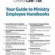 Church Employee Handbook Template