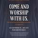Church Service Poster Template