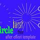 Circle Burst After Effects Template Free Download
