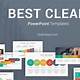 Clean Powerpoint Presentation Templates