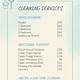 Cleaning Business Price List Template