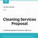 Cleaning Company Proposal Template