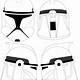 Clone Trooper Helmet Template
