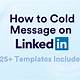 Cold Linkedin Message Template