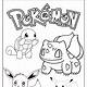 Coloring Sheets Pokemon Printable