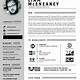 Comedy Resume Template
