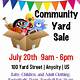 Community Yard Sale Flyer Template Free