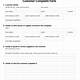 Complaint Form Template Word