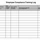Compliance Training Plan Template
