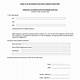 Consent Letter For Oci Application Minor Template