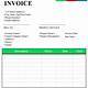 Consulting Invoice Template Excel Free