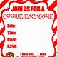 Cookie Exchange Template Free