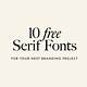 Cool Serif Fonts Free