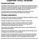 Corporate Expense Policy Template