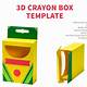 Crayola Crayon Box Template