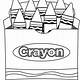 Crayon Coloring Pages Free
