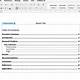 Creating A Report Template In Word