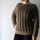 Crochet Cable Sweater Pattern Free