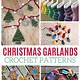 Crochet Christmas Garland Pattern Free