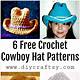 Crochet Cowboy Hat Free Pattern