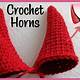 Crochet Devil Horns Free Pattern