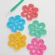 Crochet Flower Applique Pattern Free