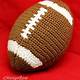 Crochet Football Pattern Free