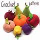 Crochet Fruit Patterns Free