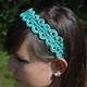 Crochet Lace Headband Free Pattern